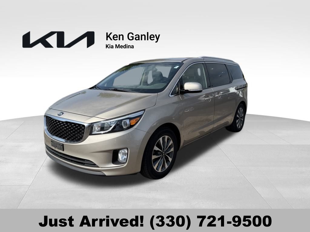 Used 2015 Kia Sedona SX with VIN KNDMC5C15F6038386 for sale in Medina, OH