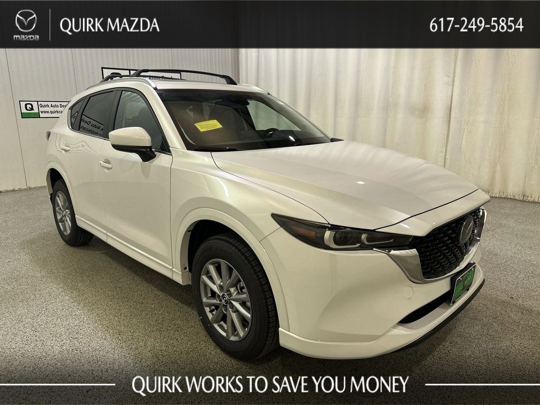 New 2025 Rhodium White Metallic Mazda 2.5 S Preferred Package image 1