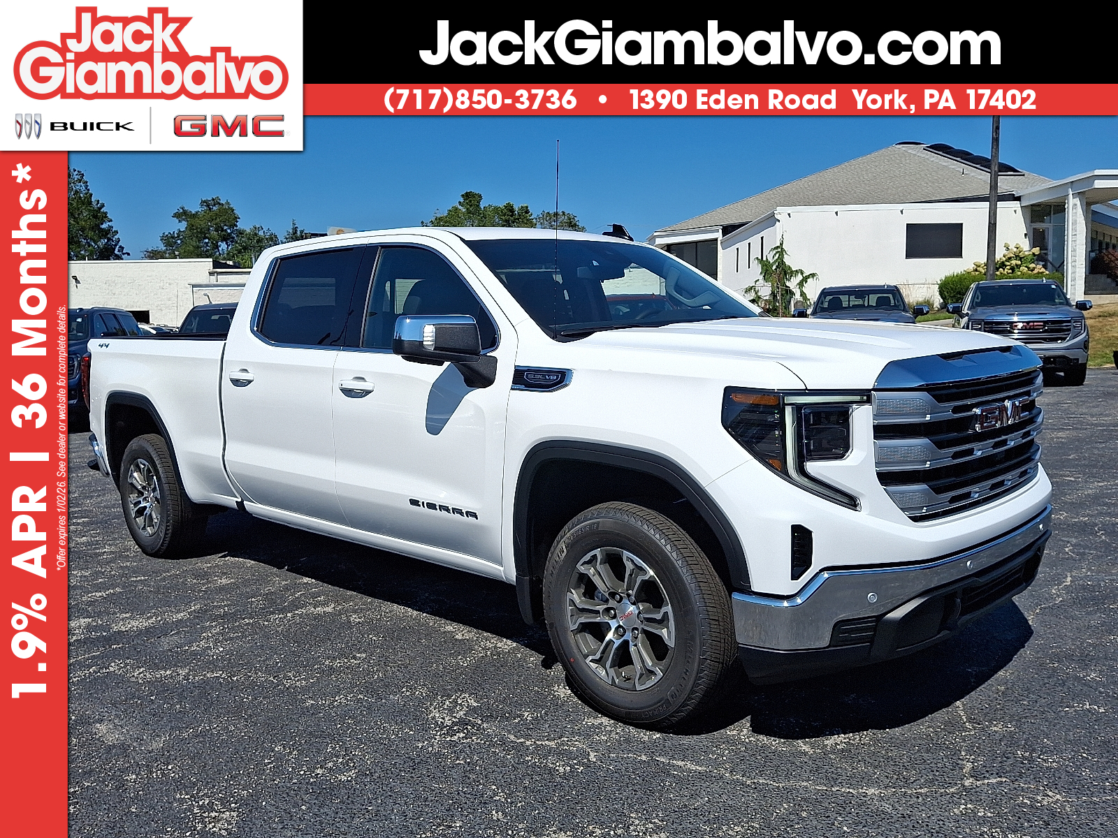 2026 GMC Sierra 1500 SLE's photo