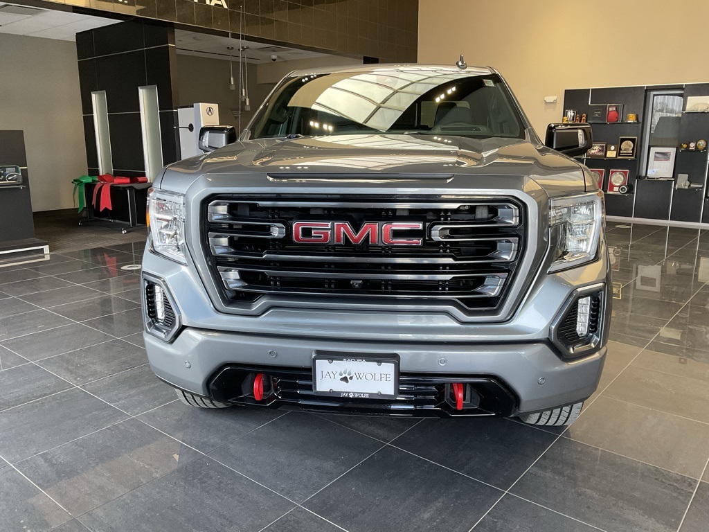 Used 2021 GMC Sierra 1500 AT4 with VIN 1GTP9EED1MZ245968 for sale in Kansas City