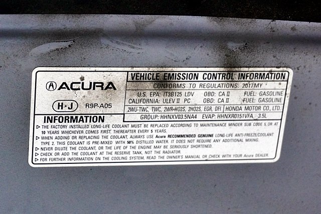 Used 2017 Silver Acura Teknology Pkg image 33
