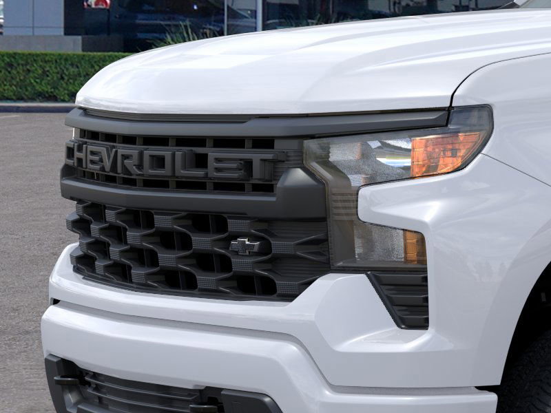 2024 Chevrolet Silverado 1500 Custom White at Turner Chevrolet