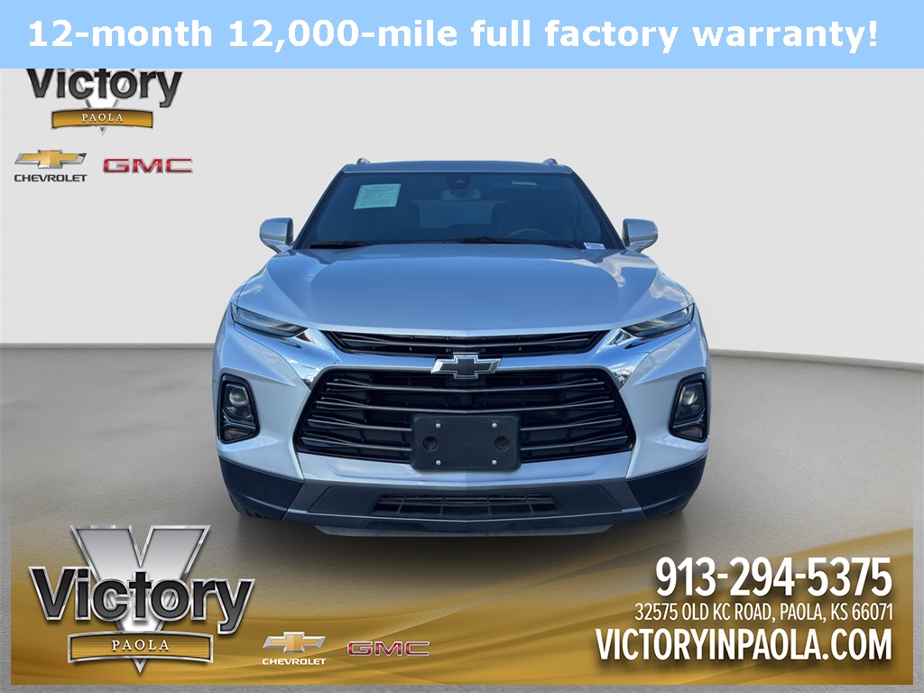 Used 2022 Chevrolet Blazer Premier with VIN 3GNKBFR41NS159533 for sale in Kansas City