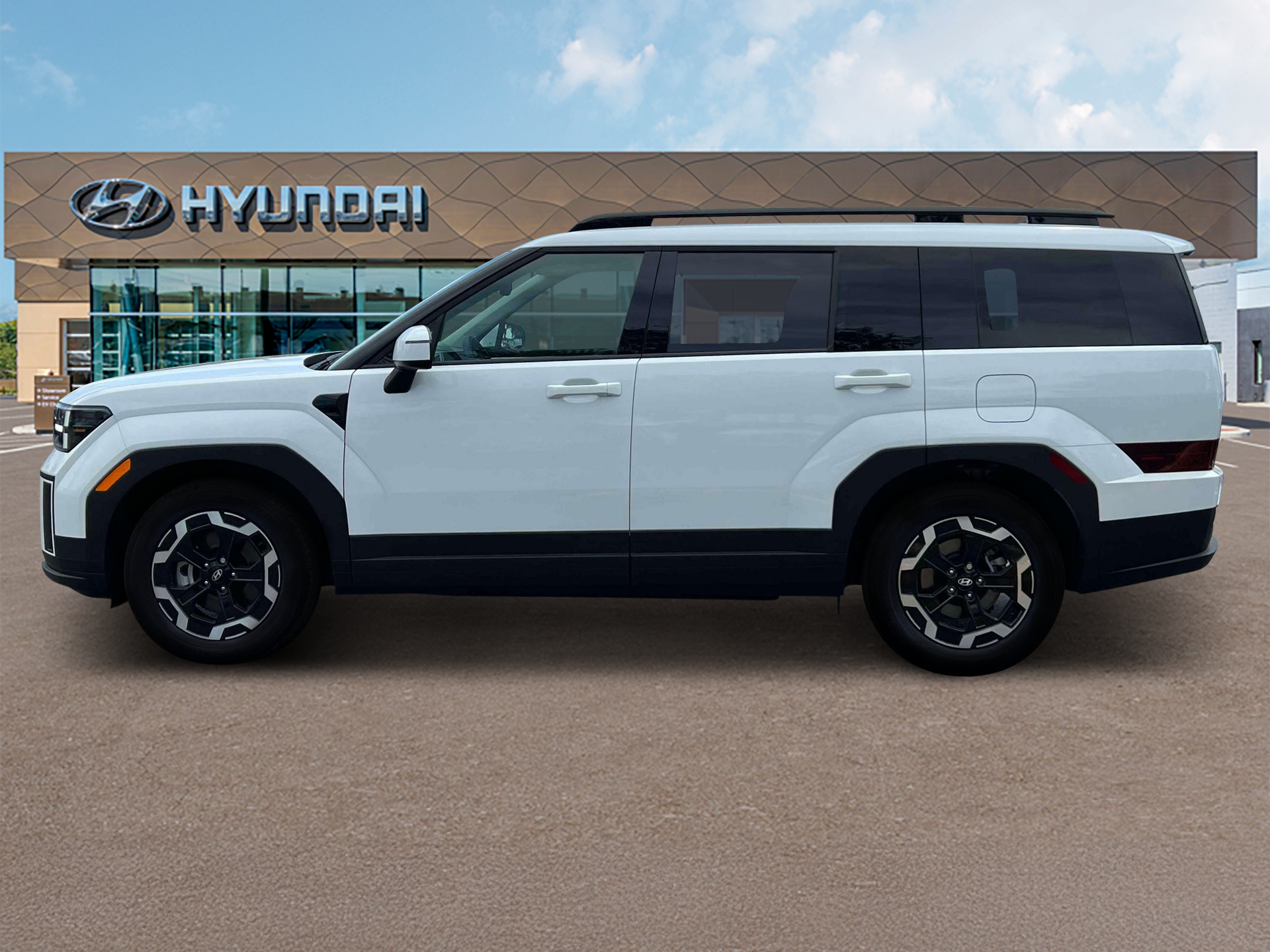 New 2025 White Hyundai SEL FWD image 3
