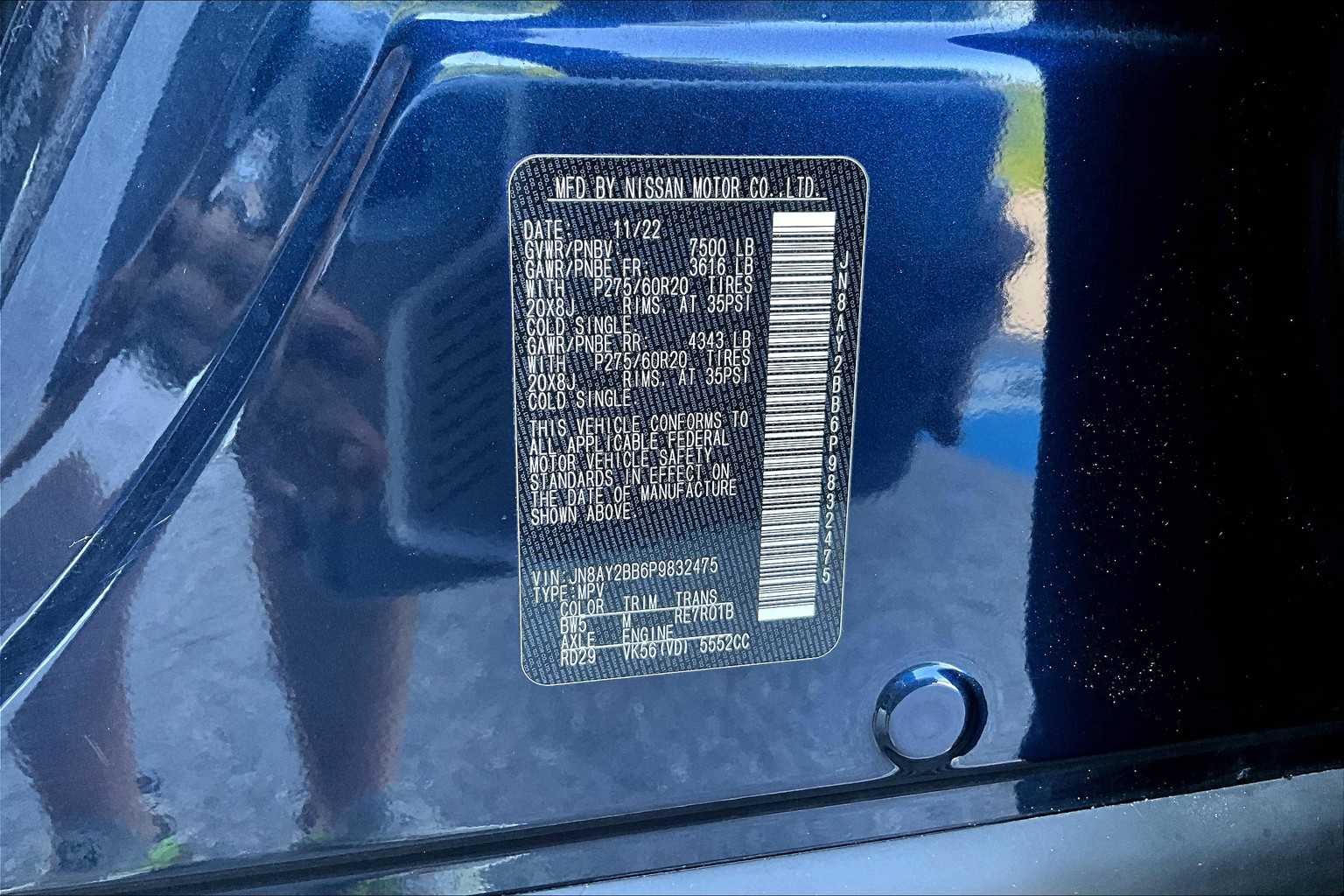 2023 Nissan Armada SL photo 36
