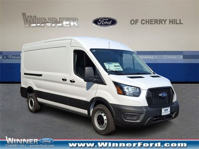 New 2025 Ford Transit Van T-250 Med Roof Slide Cargo Van Transit