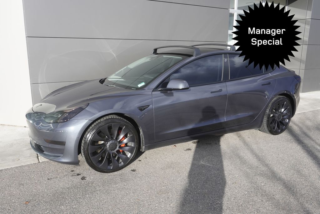 Used 2022 Tesla Model 3 Performance with VIN 5YJ3E1EC1NF319732 for sale in Broomfield, CO