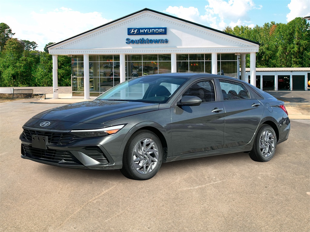 2025 Hyundai Elantra Hybrid Blue photo 2