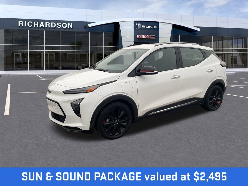 Used 2023 Chevrolet Bolt EUV Premier with VIN 1G1FZ6S08P4137098 for sale in Midland, MI