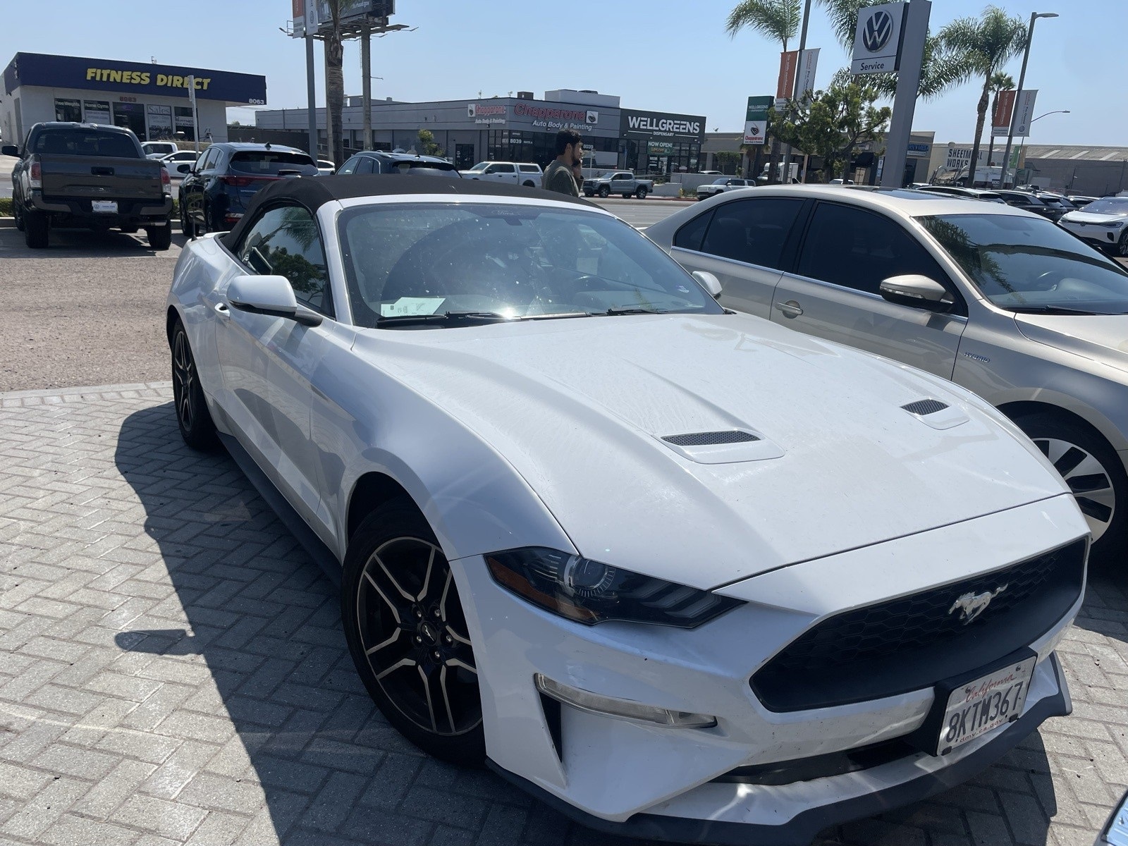 Used 2020 Ford Mustang EcoBoost Premium with VIN 1FATP8UH4L5118640 for sale in La Mesa, CA