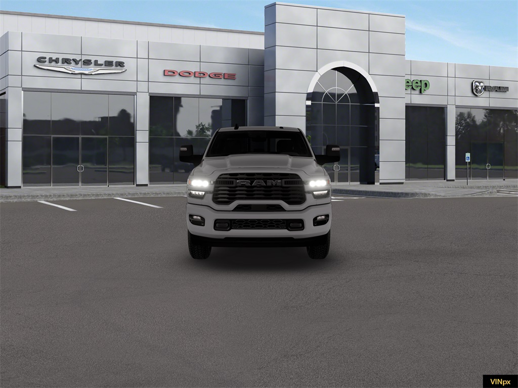 New 2026 Ceramic Gray Clear-Coat Exterior Paint RAM Big Horn Night Edition image 10