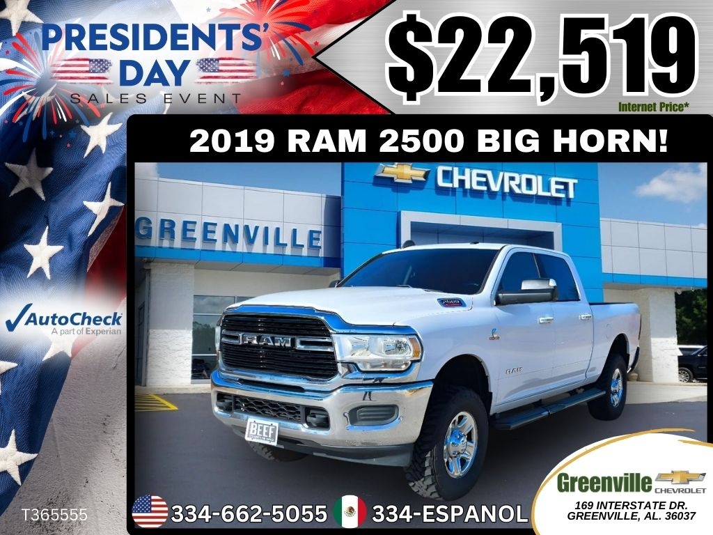 2019 RAM Ram 2500 Pickup Big Horn