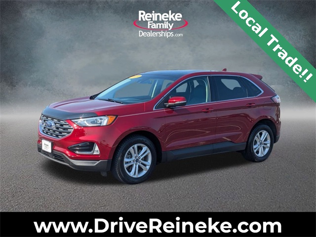 Used 2019 Red Ford SEL image 1
