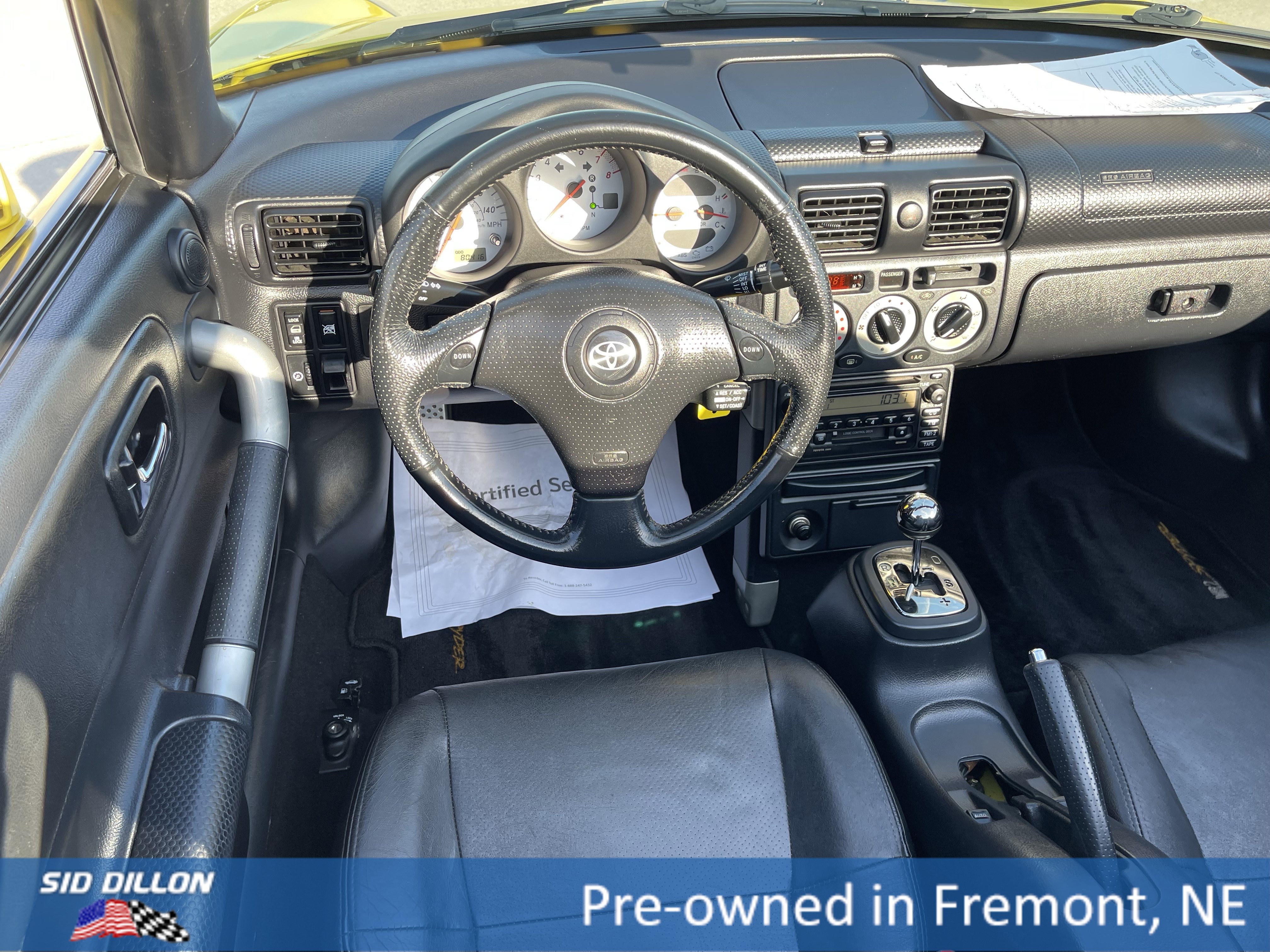 Used 2002 Toyota MR2 Spyder Base with VIN JTDFR320520049003 for sale in Fremont, NE