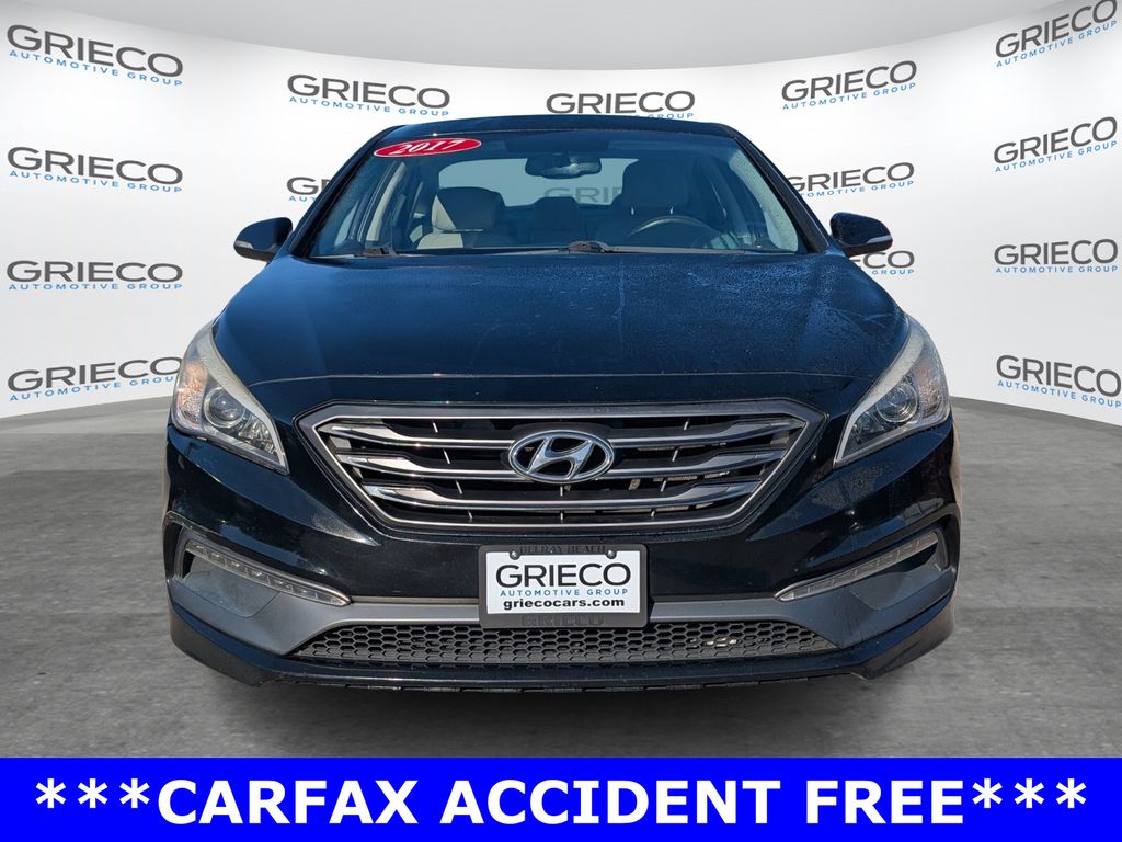 Used 2017 Hyundai Sonata Sport with VIN 5NPE34AFXHH551235 for sale in Delray Beach, FL