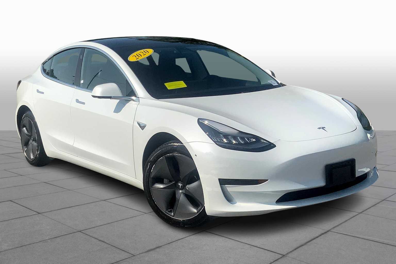 Used 2020 Tesla Model 3 Base with VIN 5YJ3E1EA2LF504660 for sale in Auburn, MA