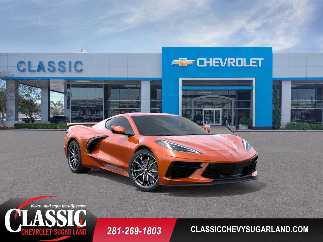 2026 Chevrolet Corvette Stingray 2LT Orange at Classic Elite Chevrolet Hwy 6