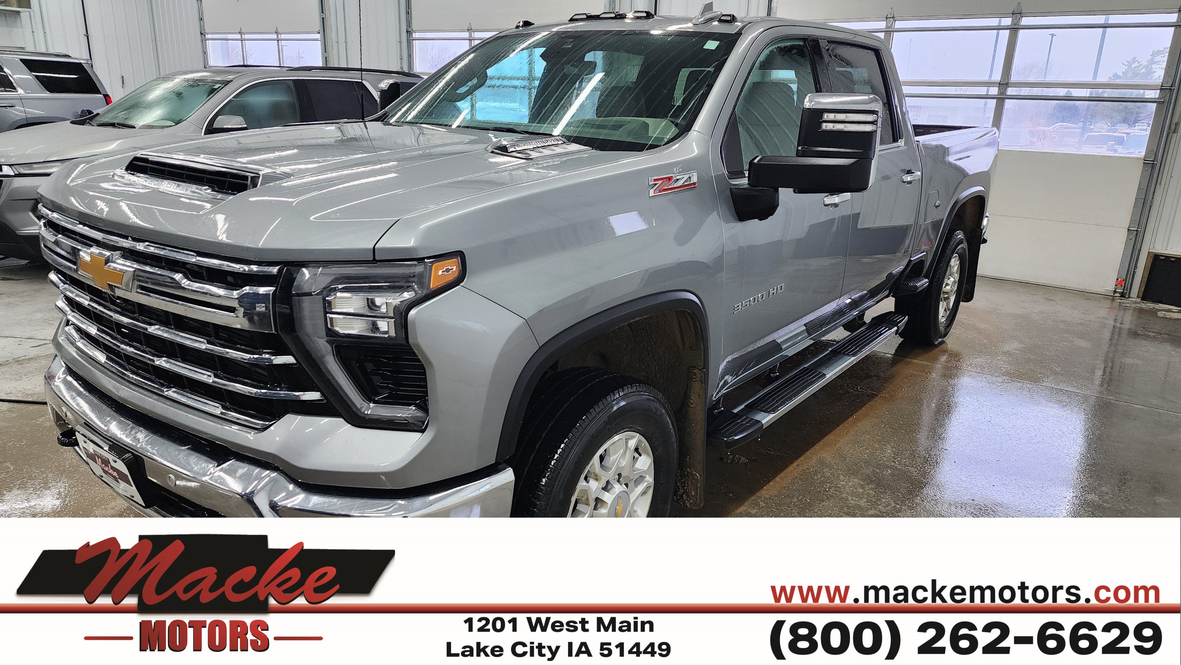 Used 2024 Sterling Gray Metallic Chevrolet LTZ image 1