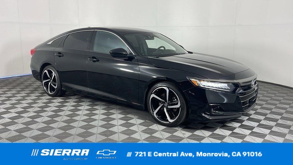 Used 2022 Black Honda Sport image 1
