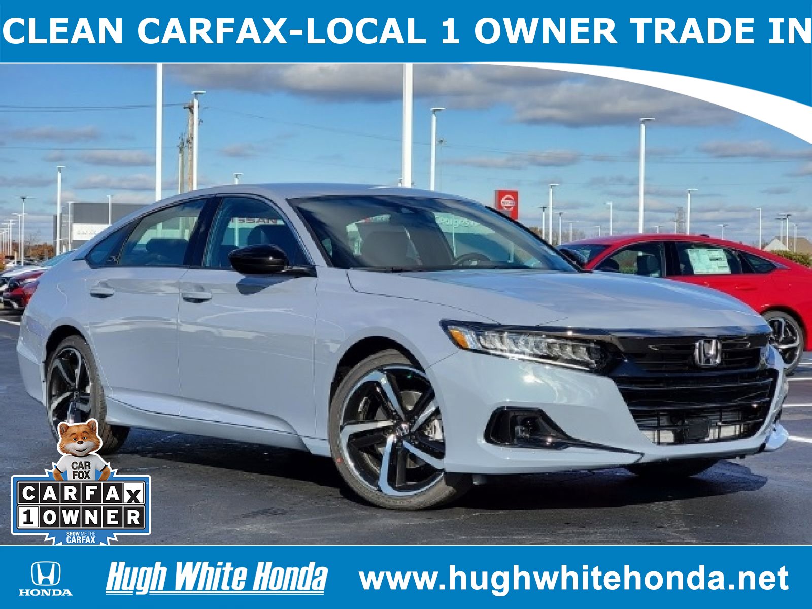Used 2022 Honda Accord Sport with VIN 1HGCV1F38NA122016 for sale in Northfield, Minnesota