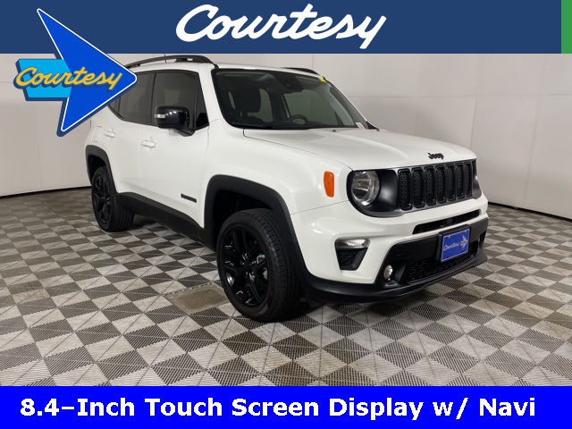 Used 2023 White Jeep Altitude image 1