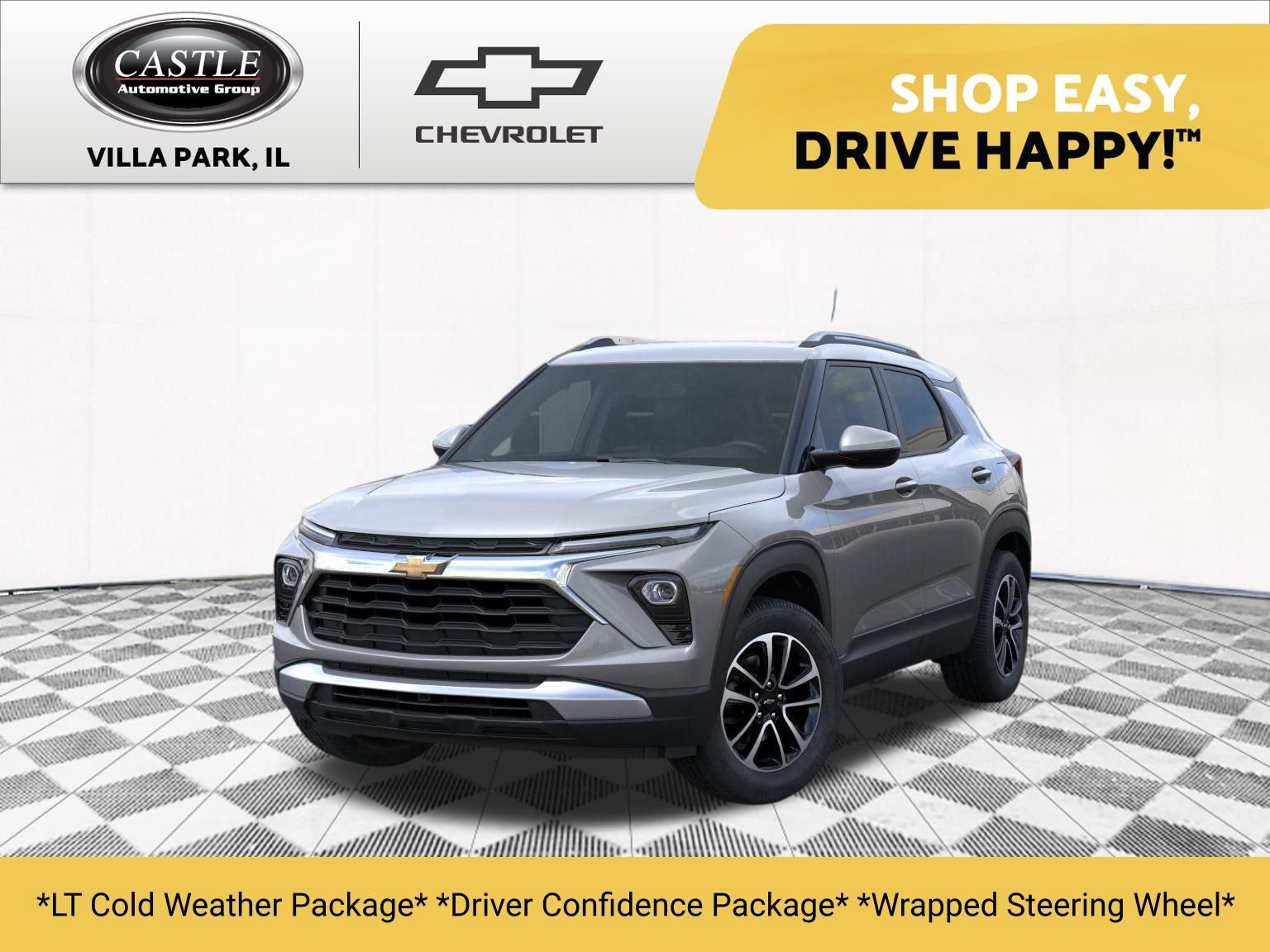New 2026 Sterling Gray Metallic Chevrolet LT image 1