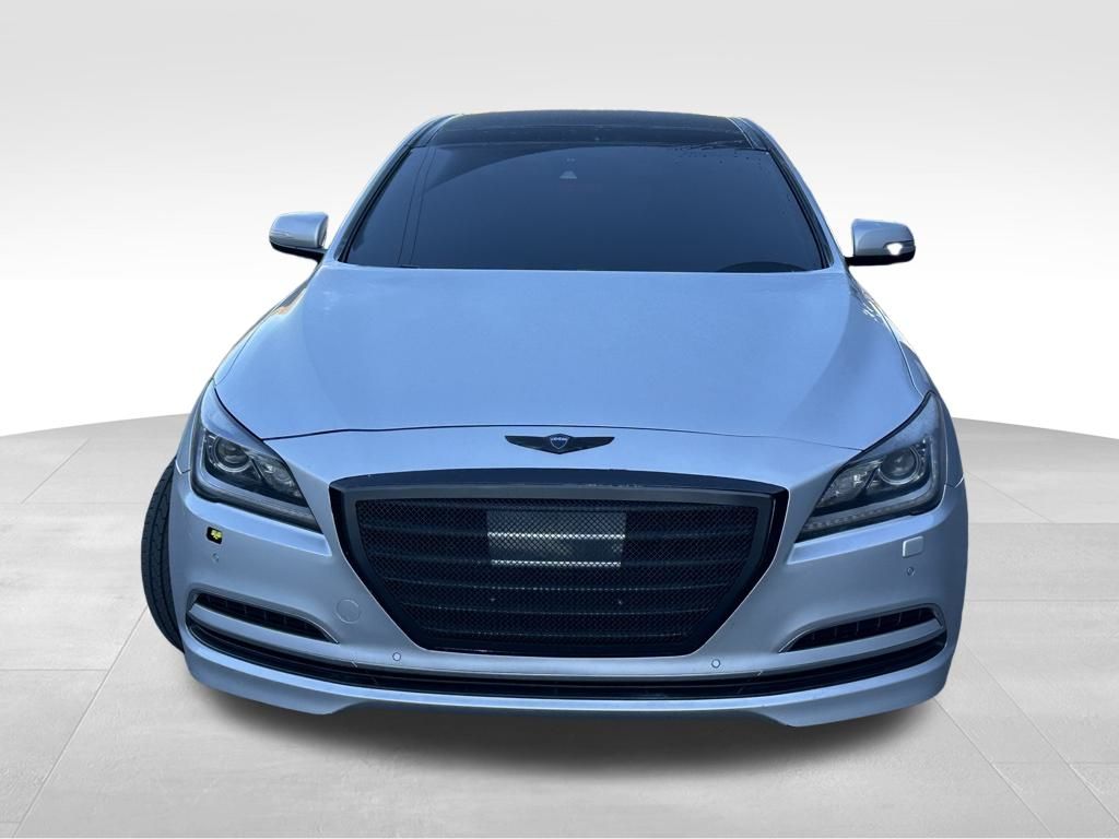 Used 2015 Hyundai Genesis Base with VIN KMHGN4JE6FU094447 for sale in Highland Park, IL