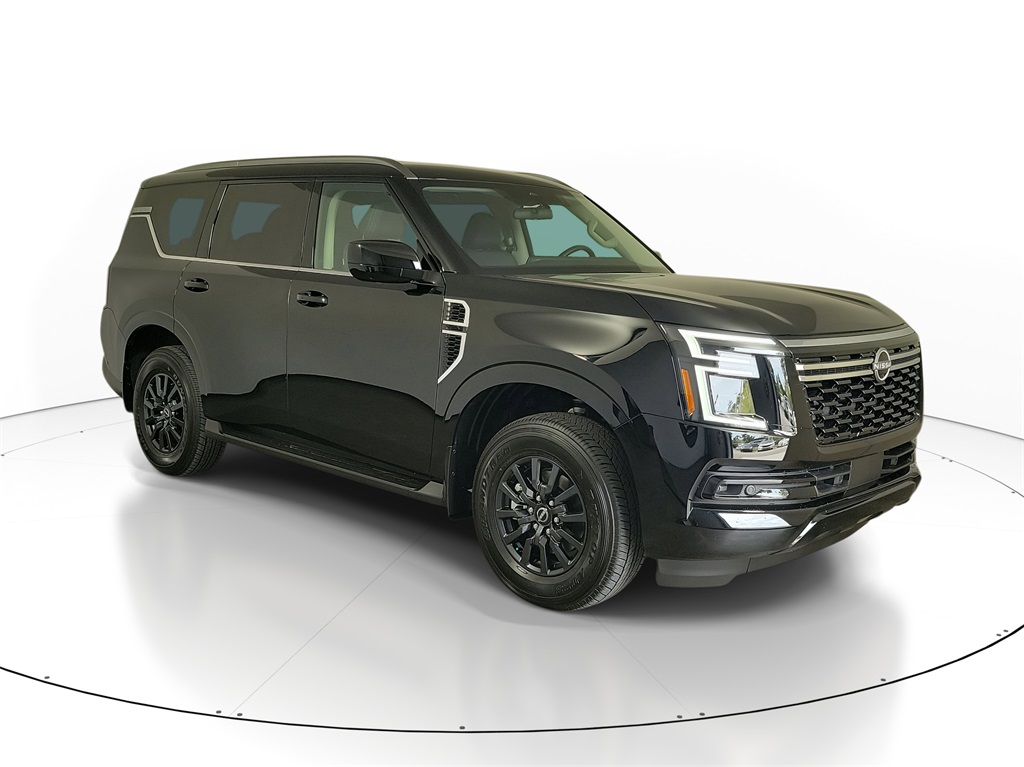 New 2025 Super Black Nissan SV image 1