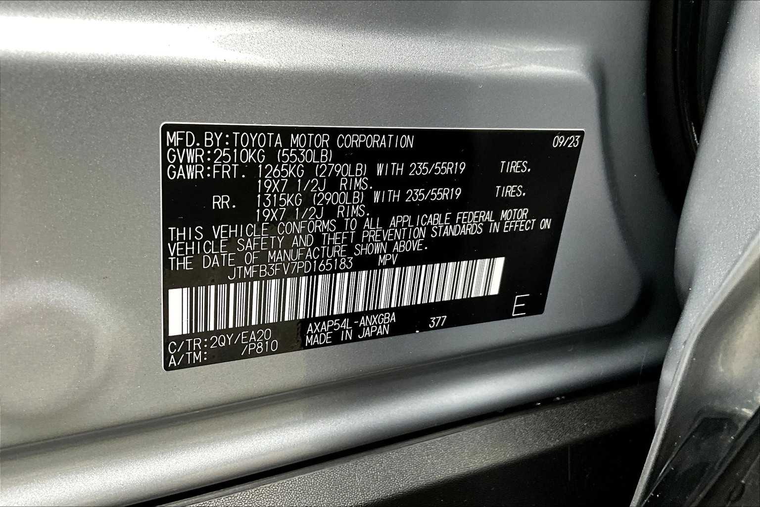2023 Toyota RAV4 Prime XSE Premium photo 64