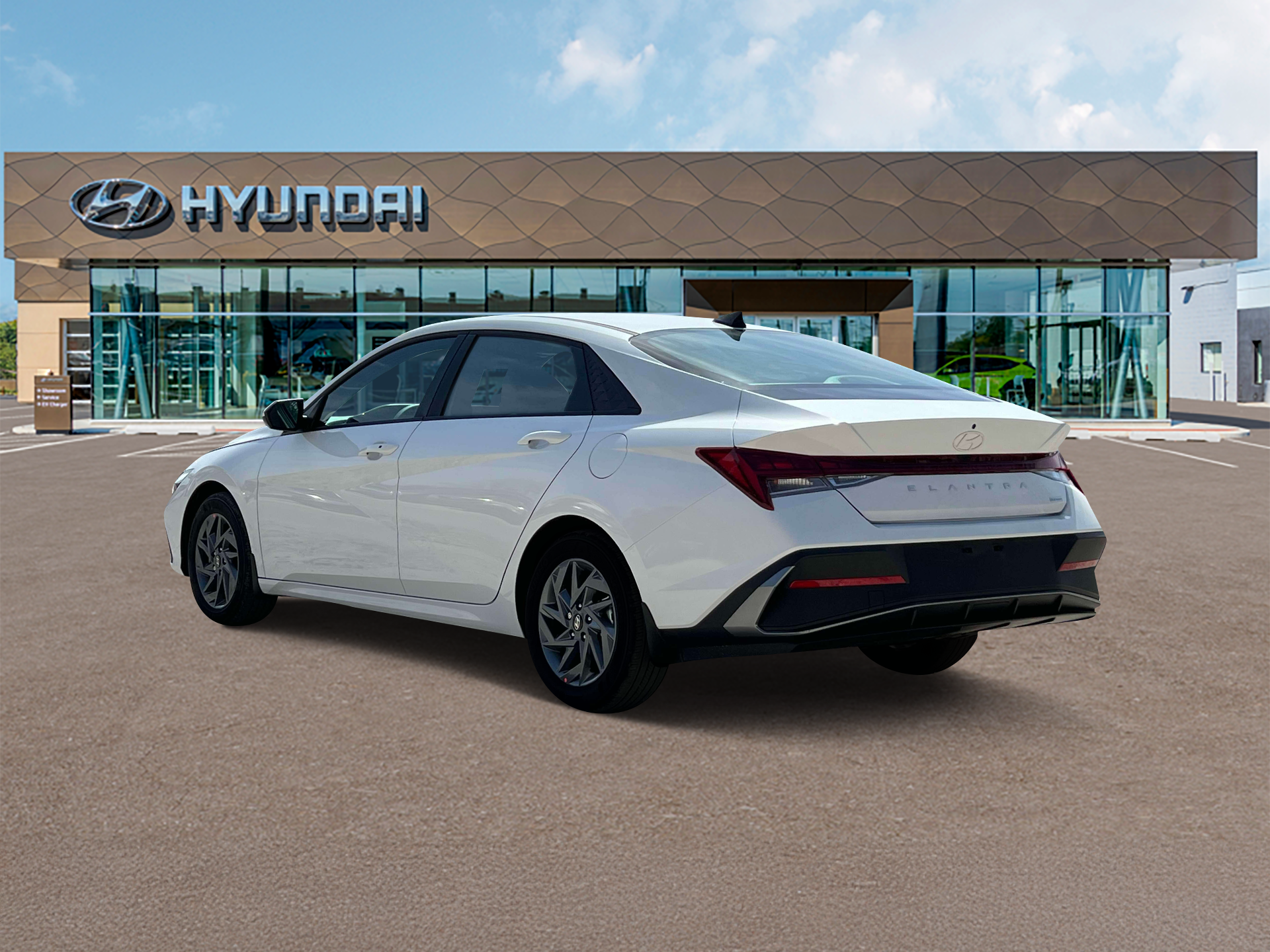 New 2025 White Hyundai Blue image 5