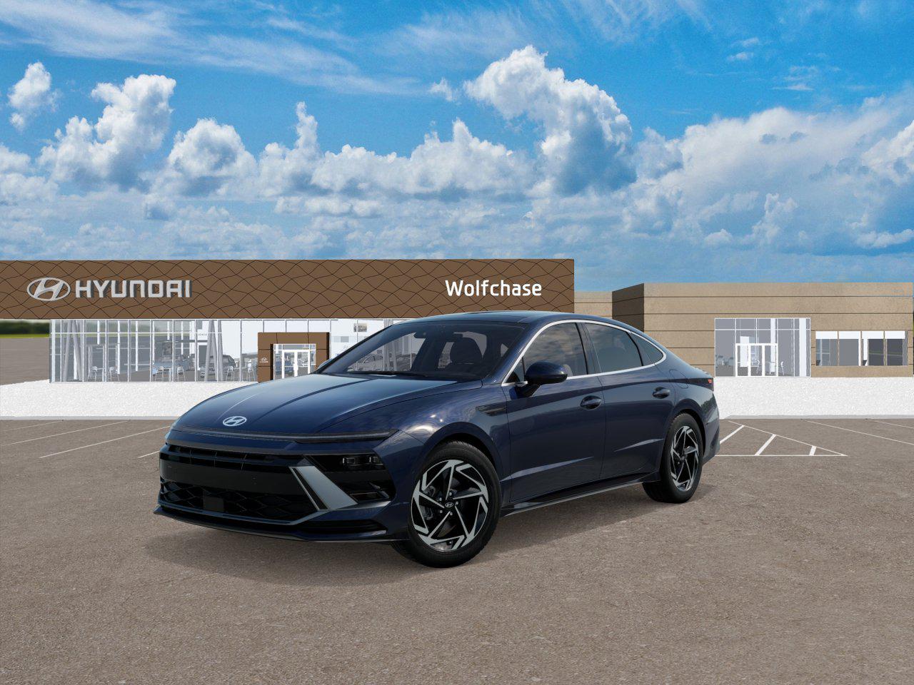 New 2025 Carbon Blue Hyundai SEL Convenience image 1