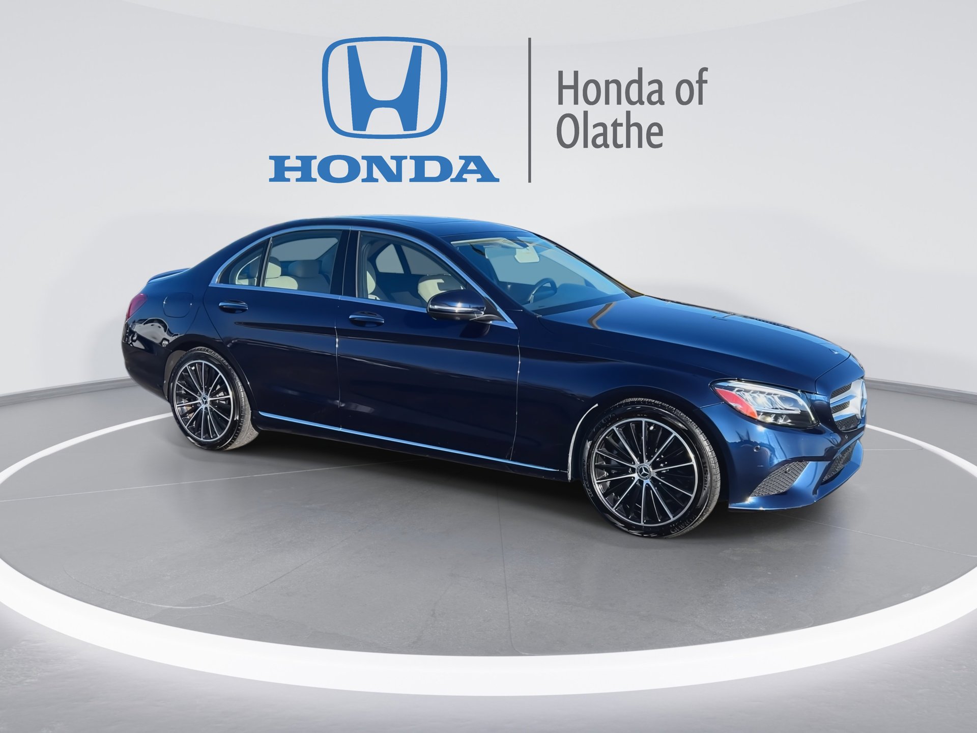 Used 2020 Mercedes-Benz C-Class Sedan C300 with VIN W1KWF8DB8LR571373 for sale in Kansas City