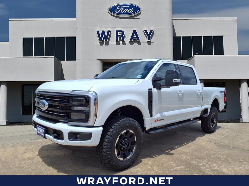 New 2025 Star White Metallic Tri-Coat Ford F-250® Platinum® image 1