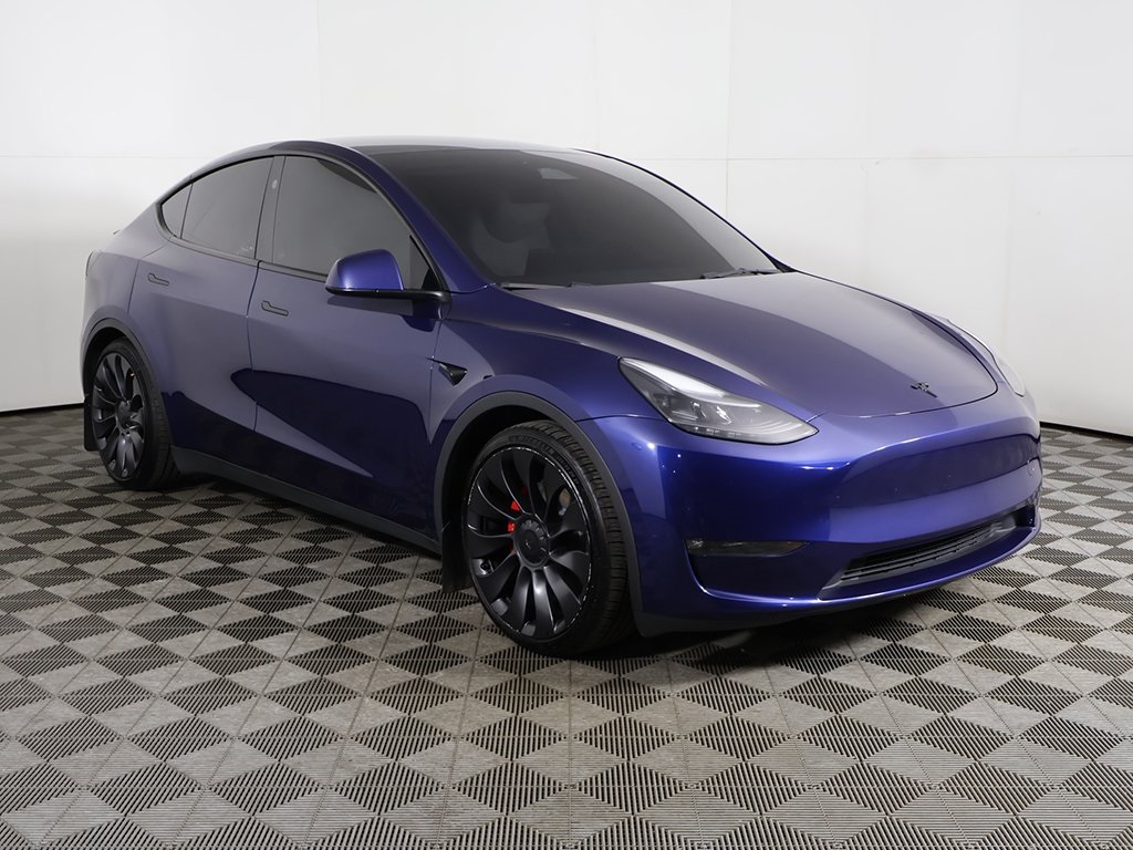 Used 2023 Tesla Model Y Performance with VIN 7SAYGDEF1PF877680 for sale in Northfield, Minnesota