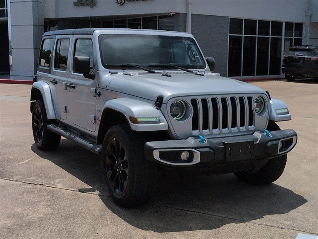 PRE-OWNED 2023 JEEP WRANGLER SAHARA 4XE