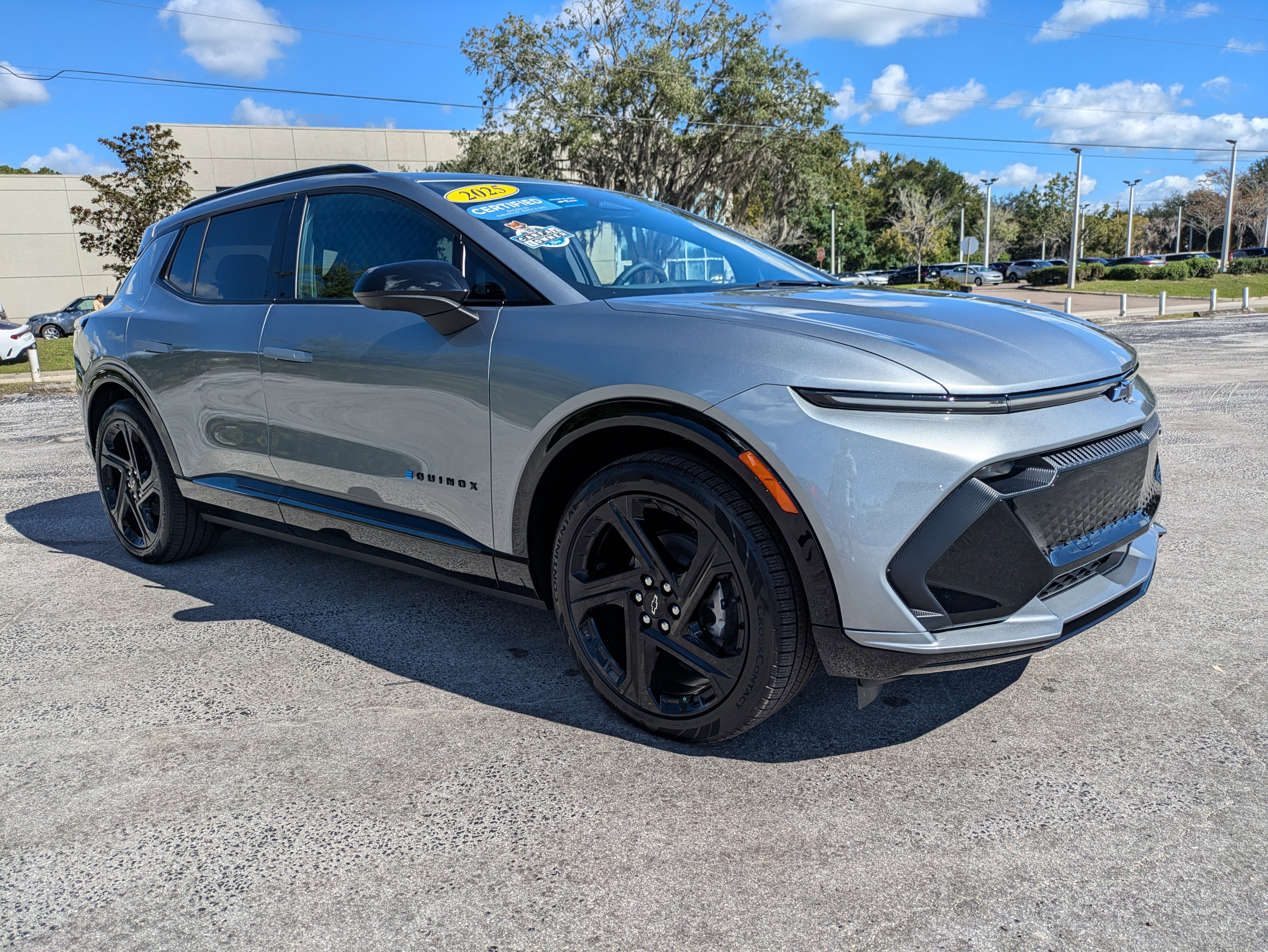 Used 2025 Chevrolet Equinox EV RS with VIN 3GN7DSRP2SS265682 for sale in Gainesville, FL