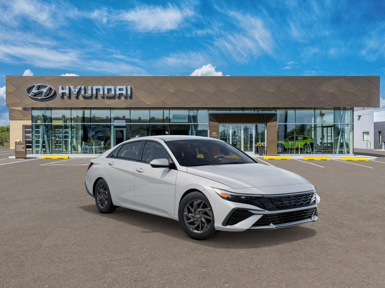 2025 Hyundai Elantra Hybrid Blue photo 2