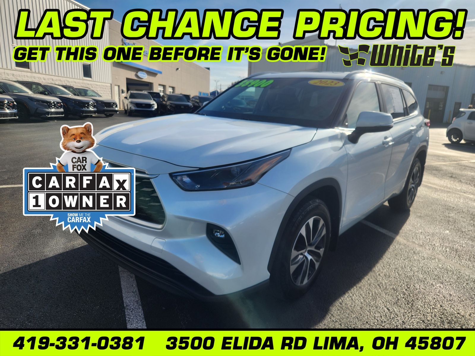 2023 Toyota Highlander XLE's photo