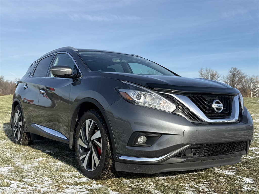 Used 2015 Nissan Murano Platinum with VIN 5N1AZ2MH3FN268831 for sale in Burns Harbor, IN