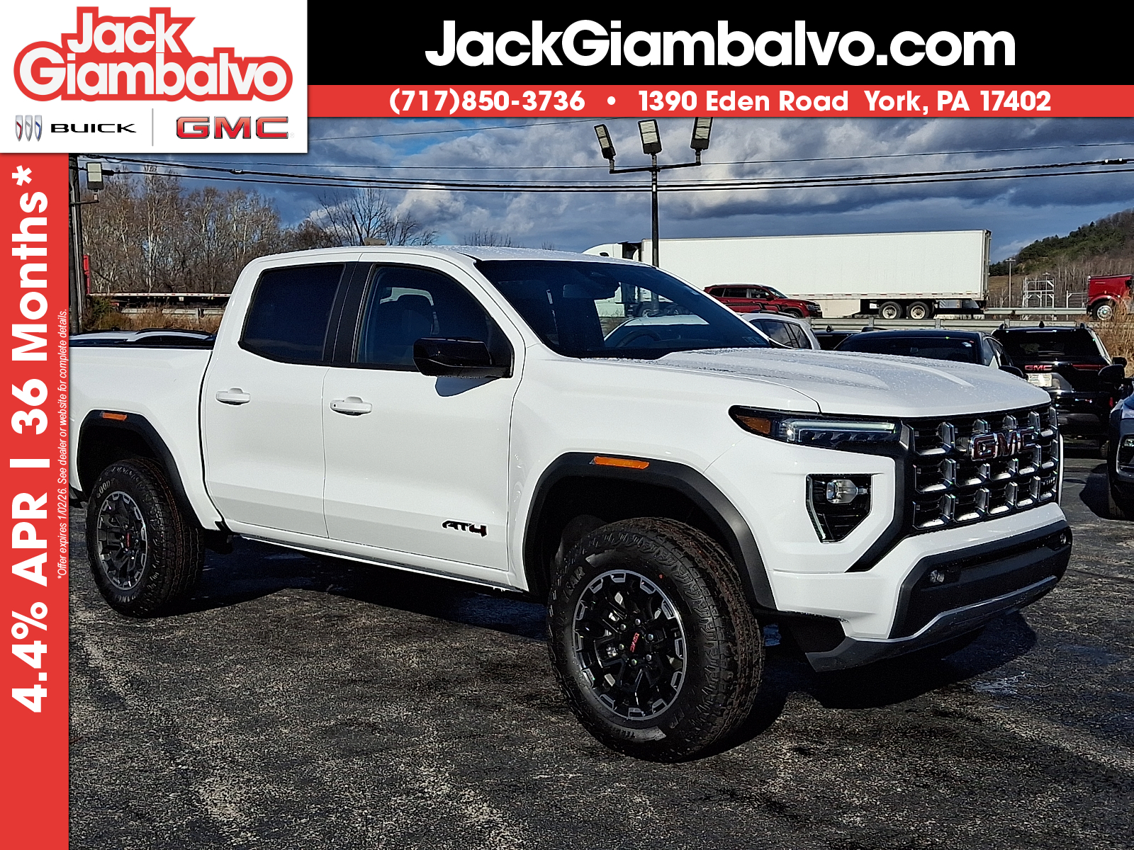 2026 GMC Canyon AT4's photo