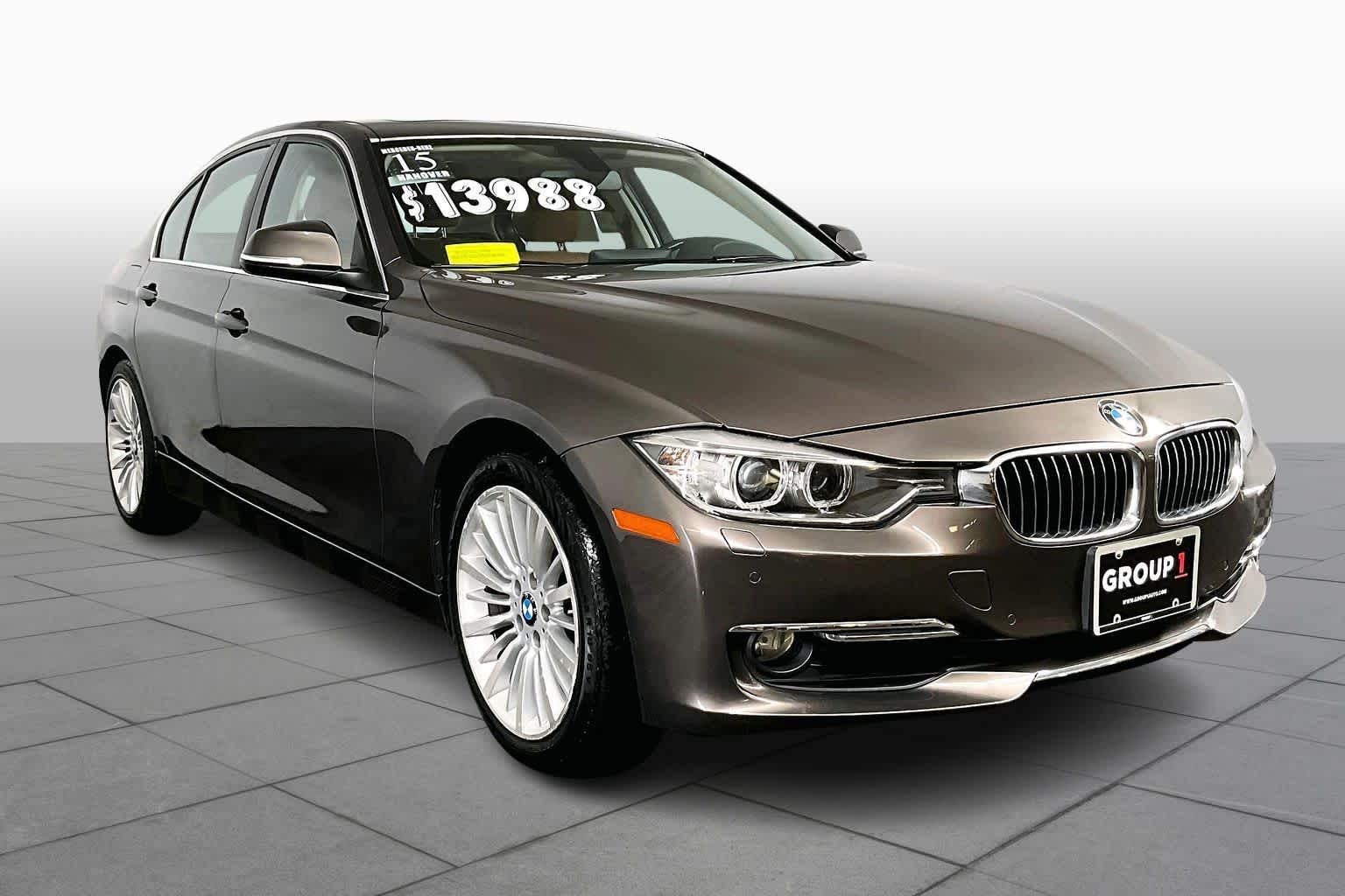 Used 2015 BMW 3 Series 328i with VIN WBA3B3G57FNR85562 for sale in Hanover, MA