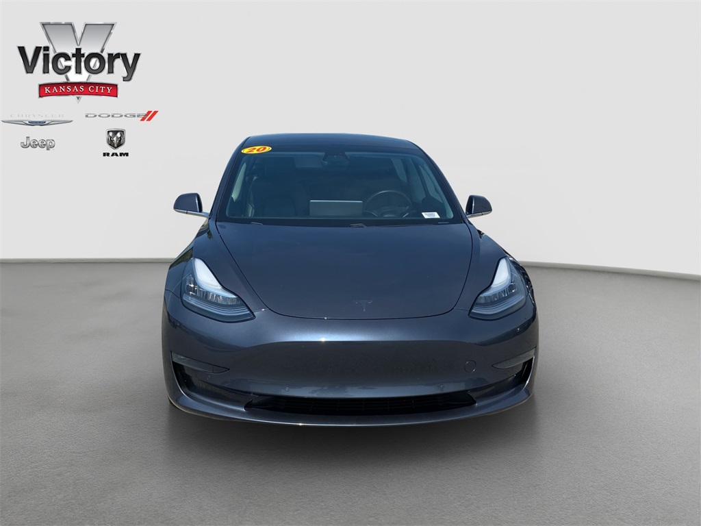 Used 2020 Tesla Model 3 Base with VIN 5YJ3E1EB1LF636897 for sale in Kansas City, KS