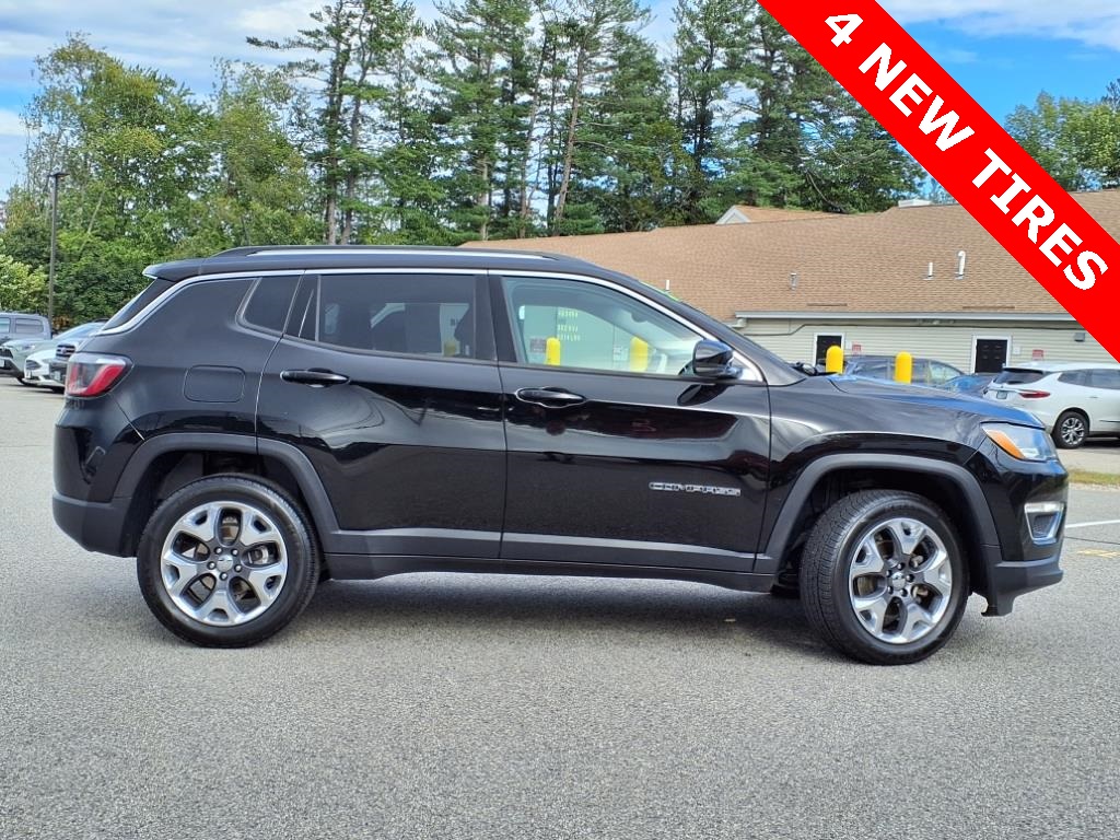 Used 2020 Jeep Compass Limited with VIN 3C4NJDCBXLT211835 for sale in Dover, NH