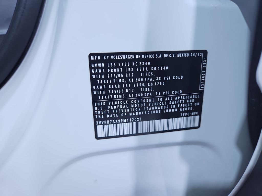 2023 Volkswagen Tiguan S photo 27
