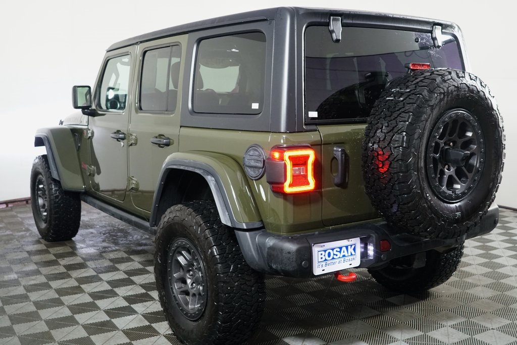 PreOwned 2022 Jeep Wrangler Unlimited Rubicon 4D Sport Utility in Chesterton M10012P Bosak