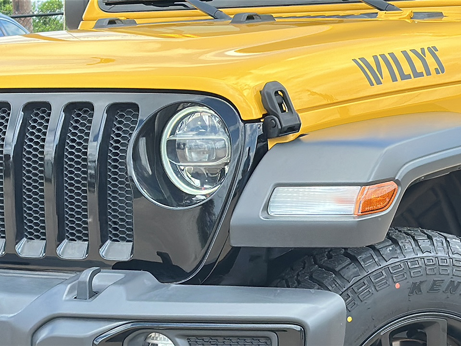 Used 2021 Hellayella Clearcoat Jeep Willys 4X4 image 4