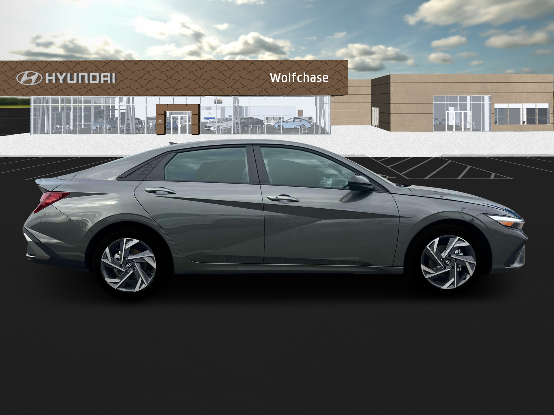 New 2025 Gray Hyundai SEL Sport image 9