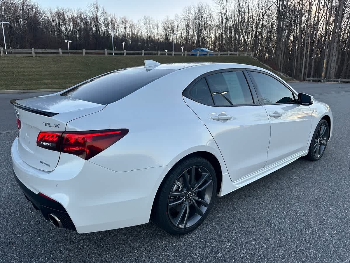 PreOwned 2019 Acura TLX w/ASpec Pkg Red Leather Sedan in Wayland O74949XX Herb Chambers