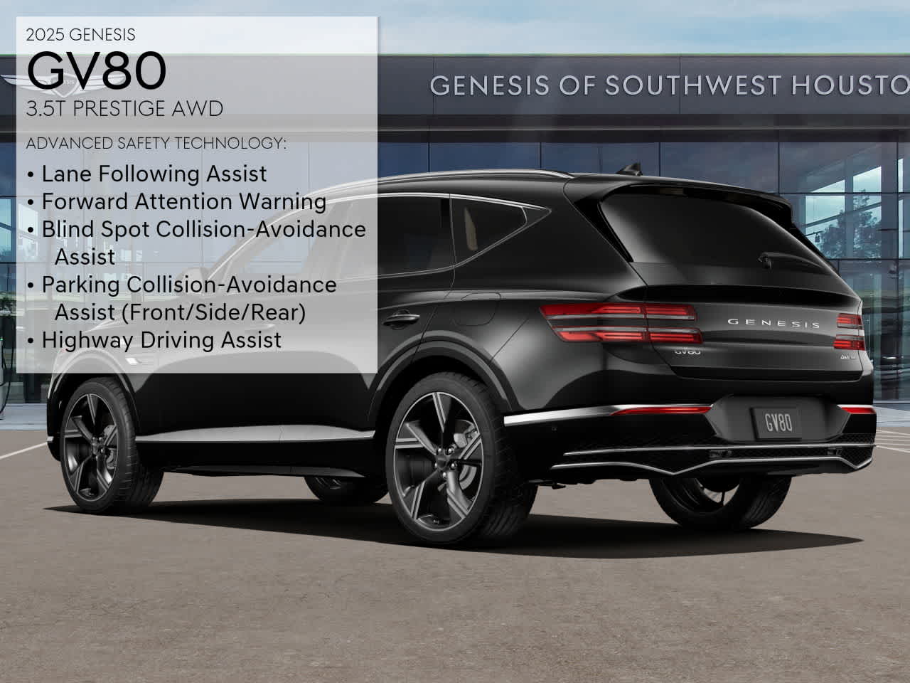 2025 Genesis GV80 3.5T Prestige photo 4