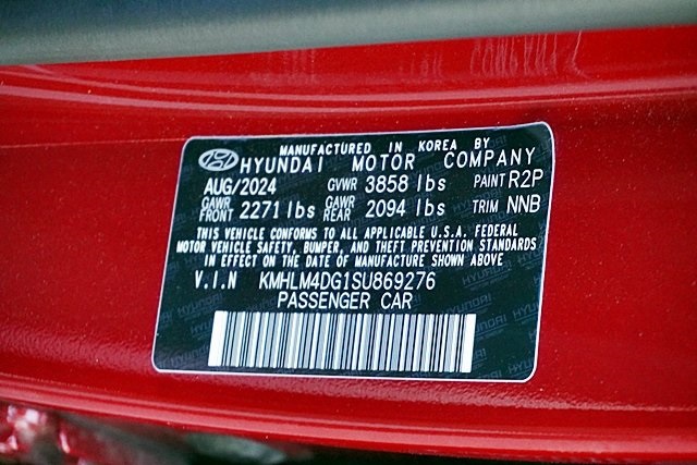 Used 2025 Red Hyundai SEL Sport image 29